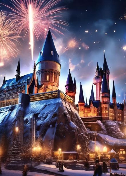 Новый Год в Хогвардс