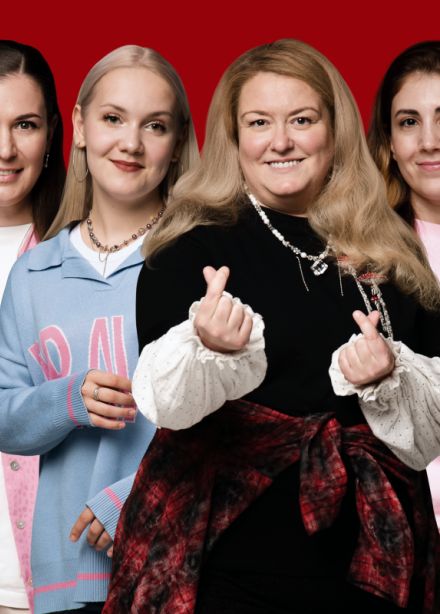 Стендап женский новогодний